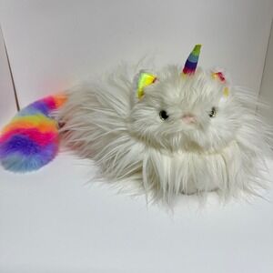 Douglas Cuddle Toys Ziggy the Plush Rainbow Unicorn Cat Stuffed Animal